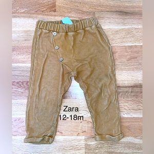 Zara toddler pants 12-18 mo